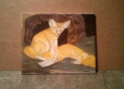 Två fenneks, av Lisbet Persson.