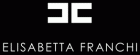 Elisabetta Franchi logotyp i svart