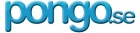 Pongo logotyp i blått