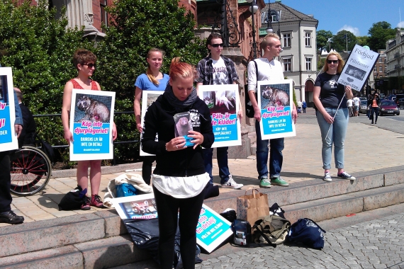 pälsdemo 2012