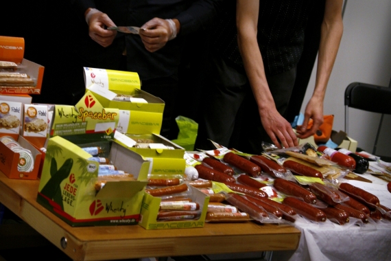 Mumsiga vegokorvar på Vegovision 2011