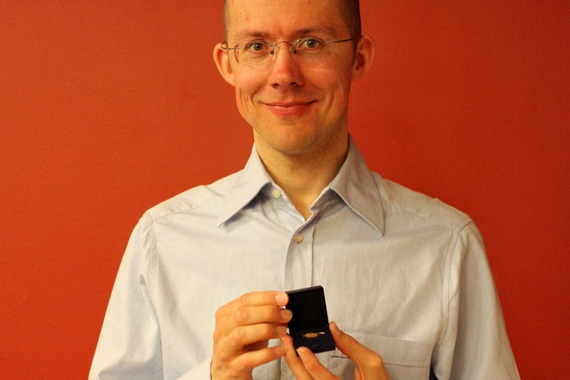 Pelle Strindlund, mottagaren av Guldråttan 2012. Pelle Strindlund, mottagaren av Guldråttan 2012.
