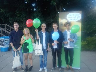 Ballonger - otroligt uppskattat på festival!